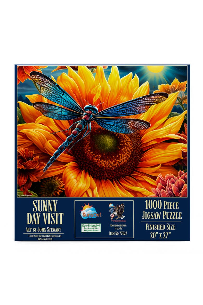 Sunny Day Visit 1000 piece Jigsaw Puzzle for Adults, Alternate, color, Multicolor