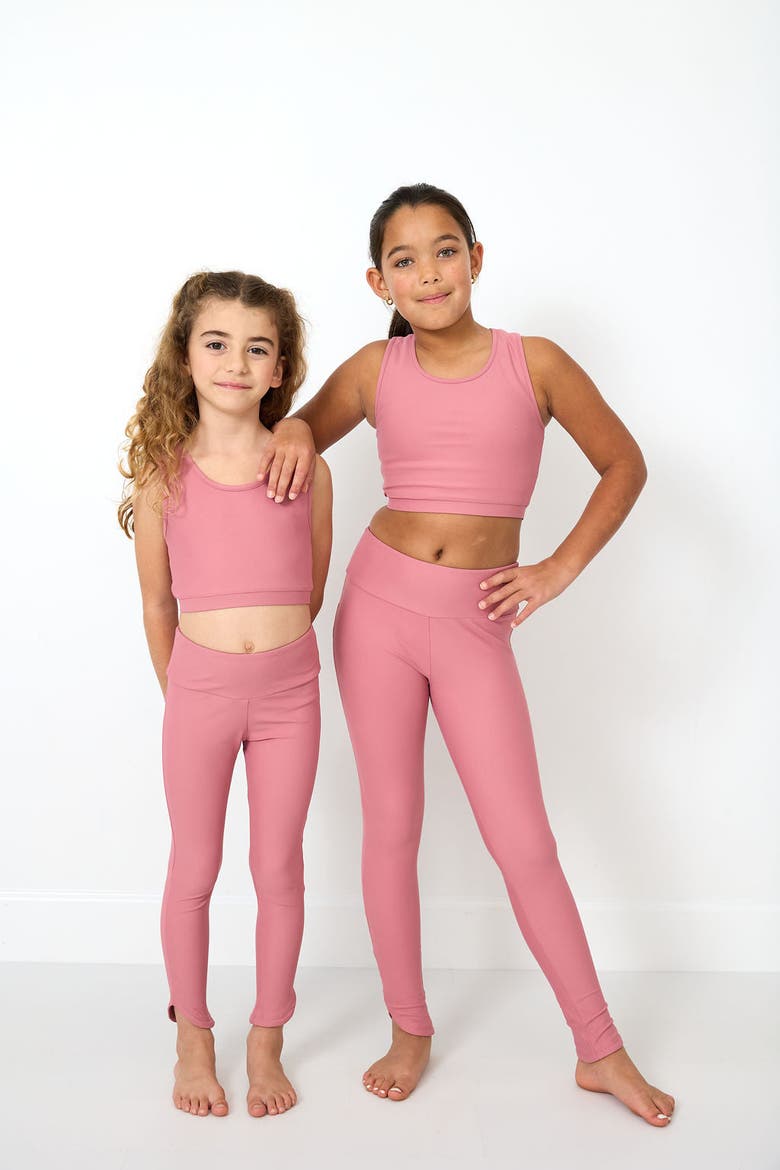 Crop Top, Alternate, color, Dusty Pink
