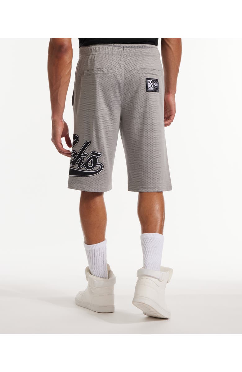 Ecko Unltd. Big League Birdseye Mesh Short, Main, color, Marled Grey