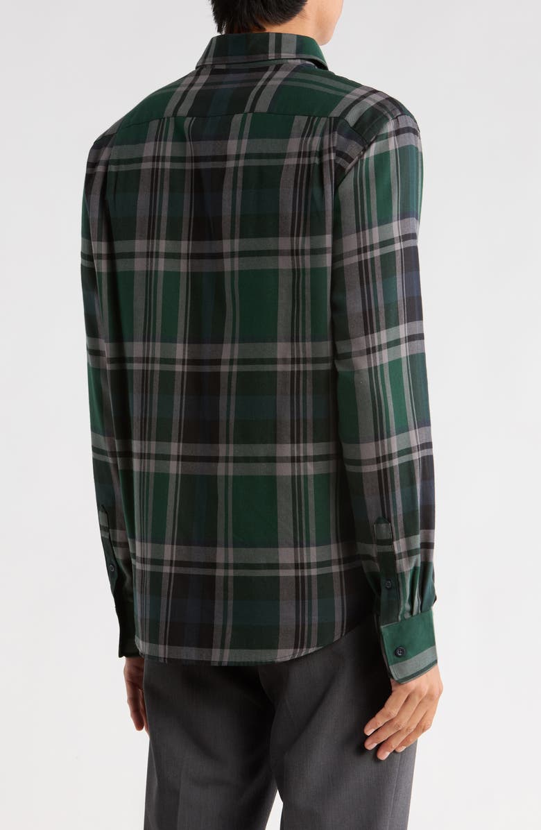 Vince Cambria Long Sleeve Classic Fit Button-Up Shirt, Alternate, color, Emerald Bay/ Black