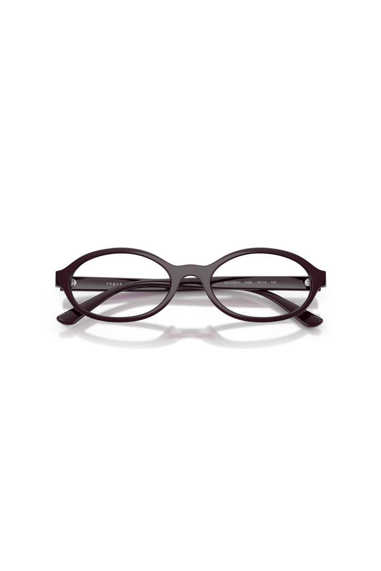 51mm Oval optical glasses, Alternate, color, Violet