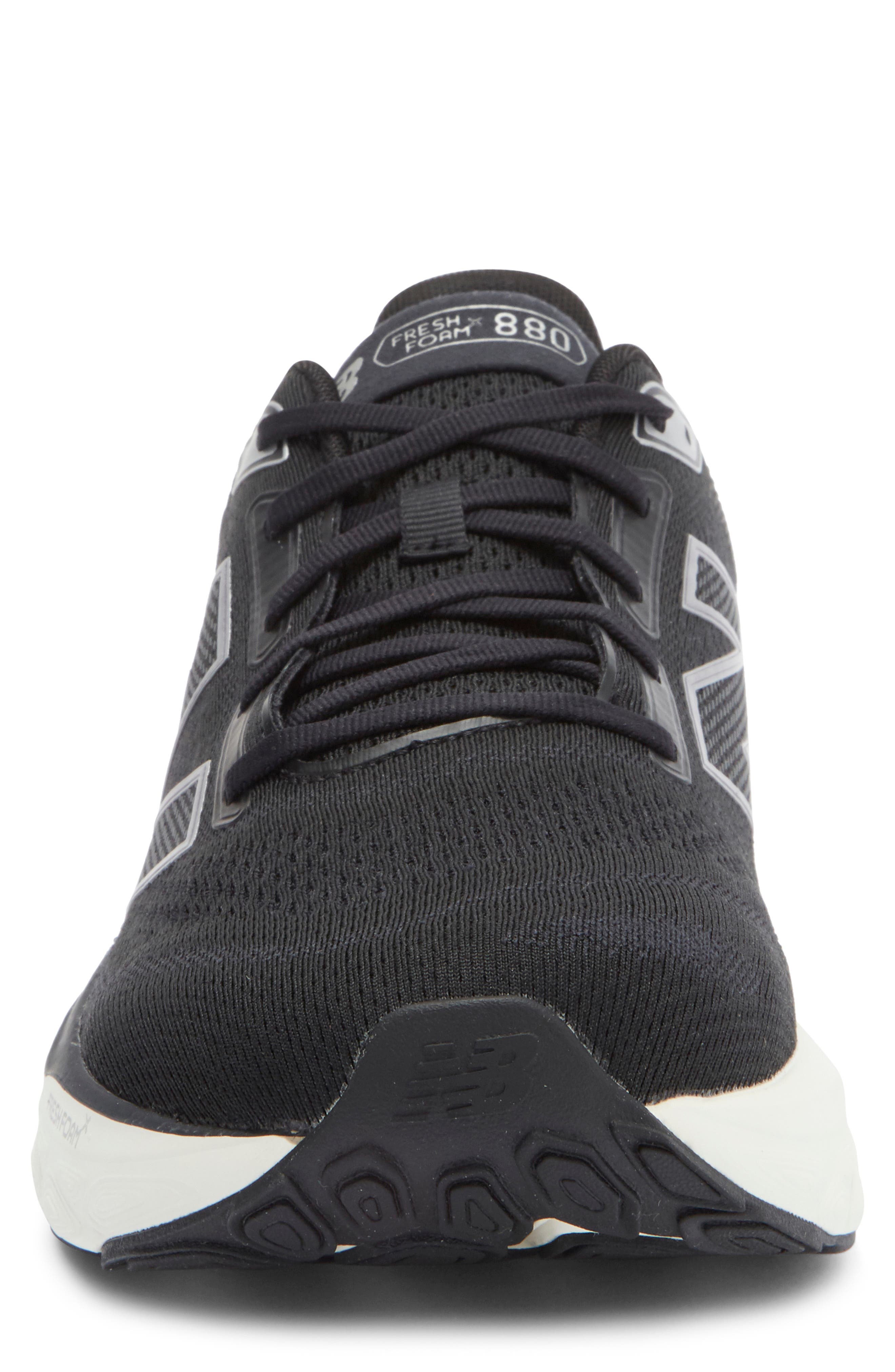 New Balance 880 Fresh Foam Running Shoe, Alternate, color, Black/ Sea Salt