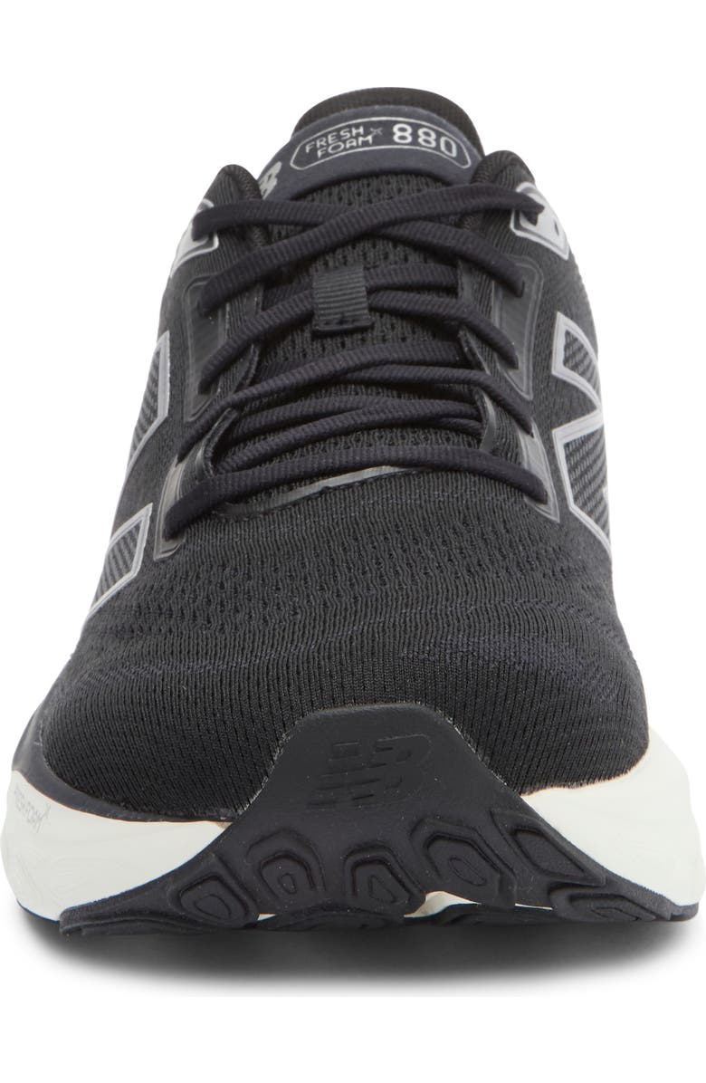 New Balance 880 Fresh Foam Running Shoe, Alternate, color, Black/ Sea Salt