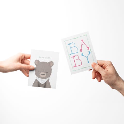 Baby Greeting Card Pack (3ct) "Baby, Parade, Baby Bear"