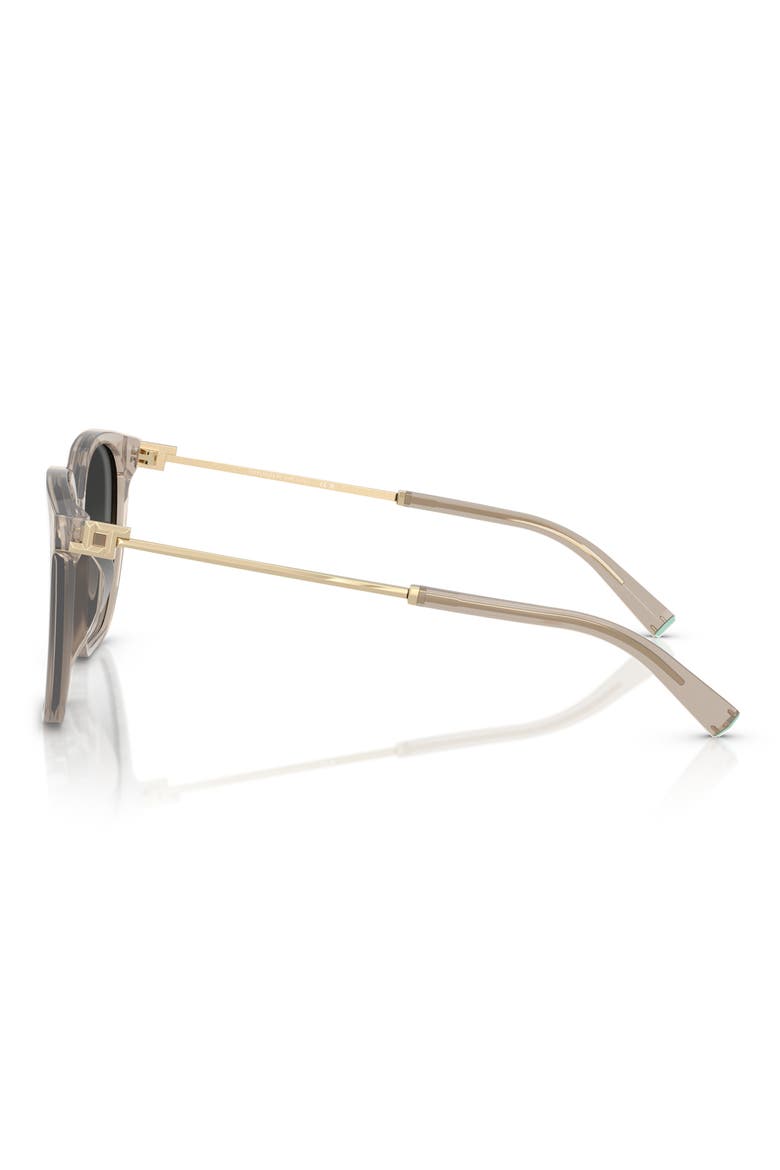 56mm Gradient Square Sunglasses, Alternate, color, OPAL TAUPE / GREY GRADIENT