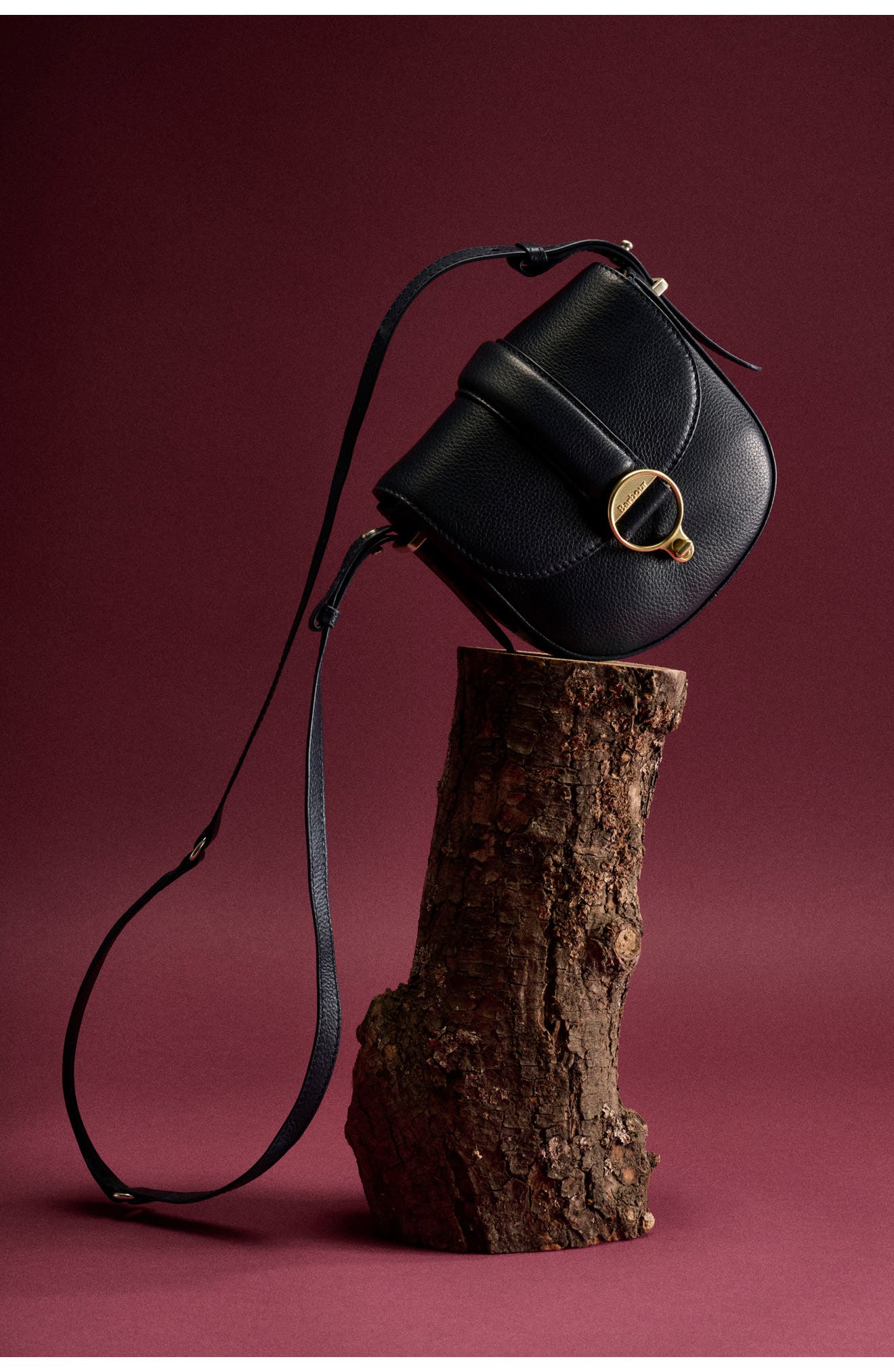 Elm Leather Crossbody Bag, Alternate, color, NAVY