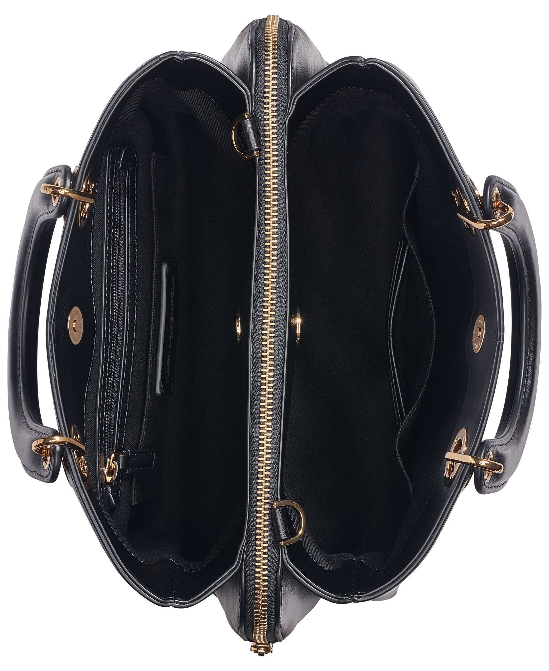 Benoite Satchel, Alternate, color, Black/Gold