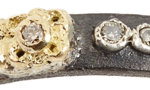 Armenta Old World Carved Diamond Stack Ring