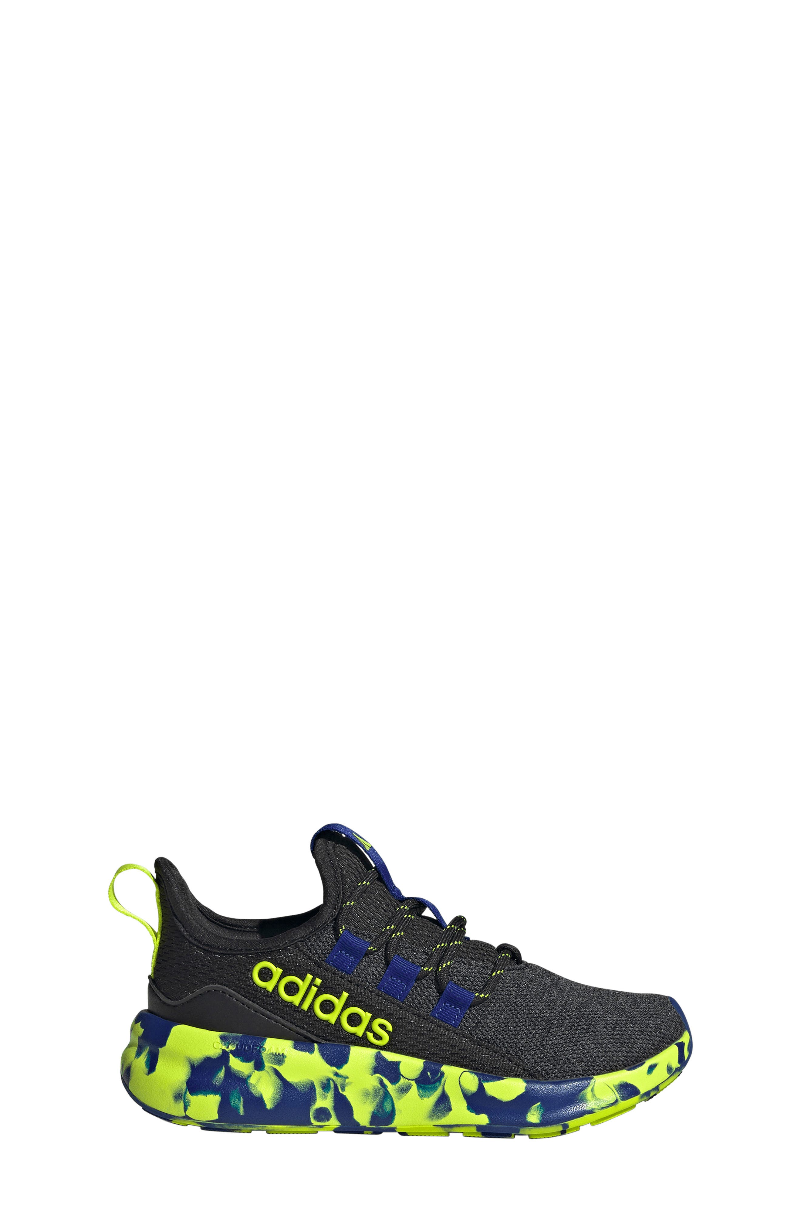 Kids' Lite Racer Adapt 8.0 Sneaker, Alternate, color, BLACK/ SLIME/ MYSTERY INK