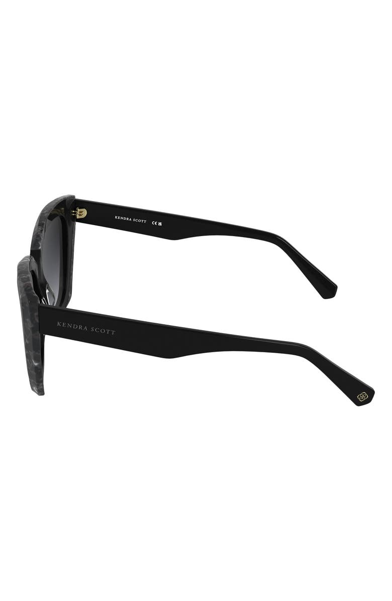 Kendra Scott Katherine 56mm Gradient Cat Eye Sunglasses, Alternate, color,
