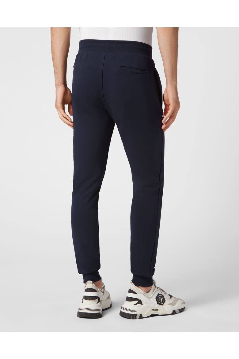 Jogging Trousers Hexagon Men, Alternate, color, bluenavy/white