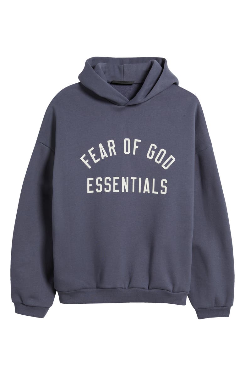 Fear of God Essentials Cotton Blend Fleece Graphic Hoodie, Alternate, color, 