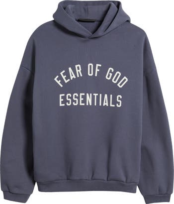 Fear of God Essentials Cotton Blend Fleece Graphic Hoodie Nordstrom