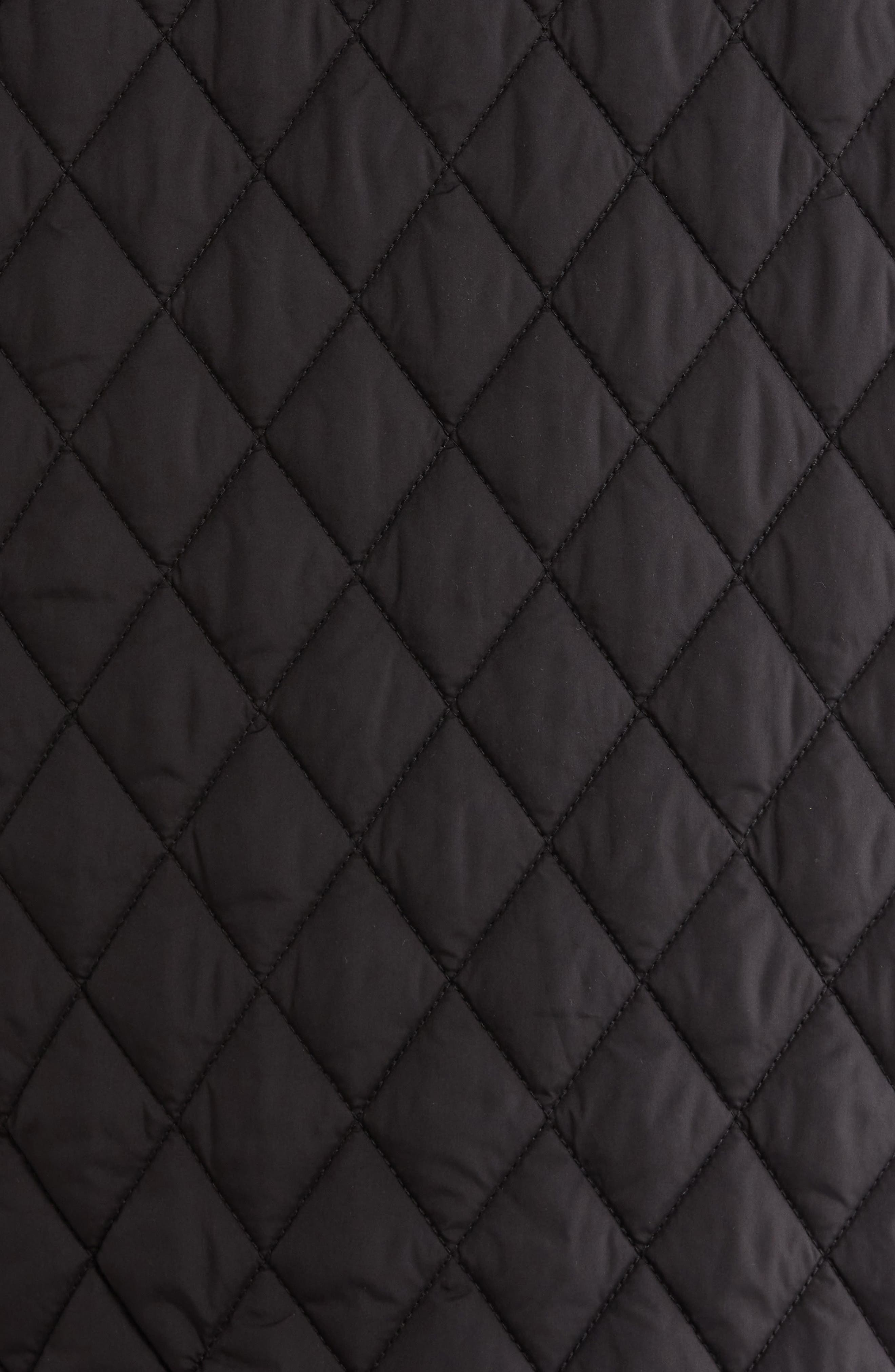 Zella Diamond Quilted Longline Jacket (Women) | Nordstrom