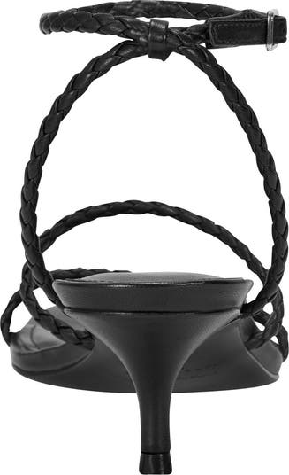 Beylee Ankle Strap Kitten Heel Sandal