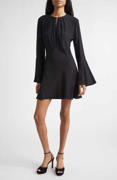 Veronica Beard Mini Ezri Long Sleeve Dress