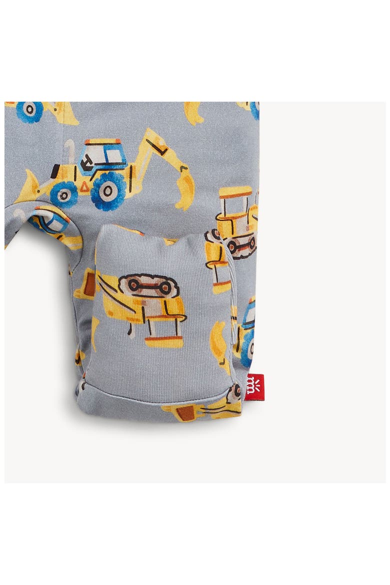 Kids' Doze Off Convertible Coverall, Alternate, color, GREY