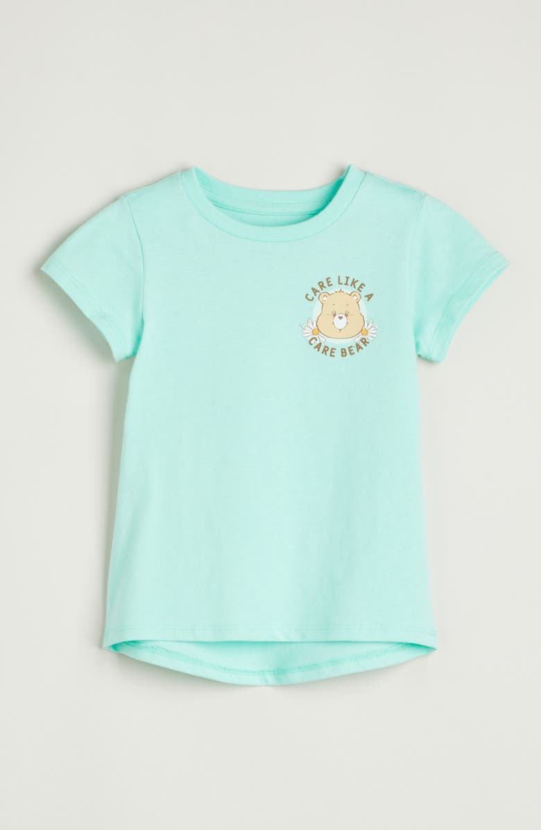 Tucker + Tate Kids' Cotton Graphic T-Shirt, Alternate, color, Green Yucca Care Bear