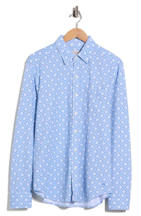 San Rio Twill Mira Mosaic Long Sleeve Shirt