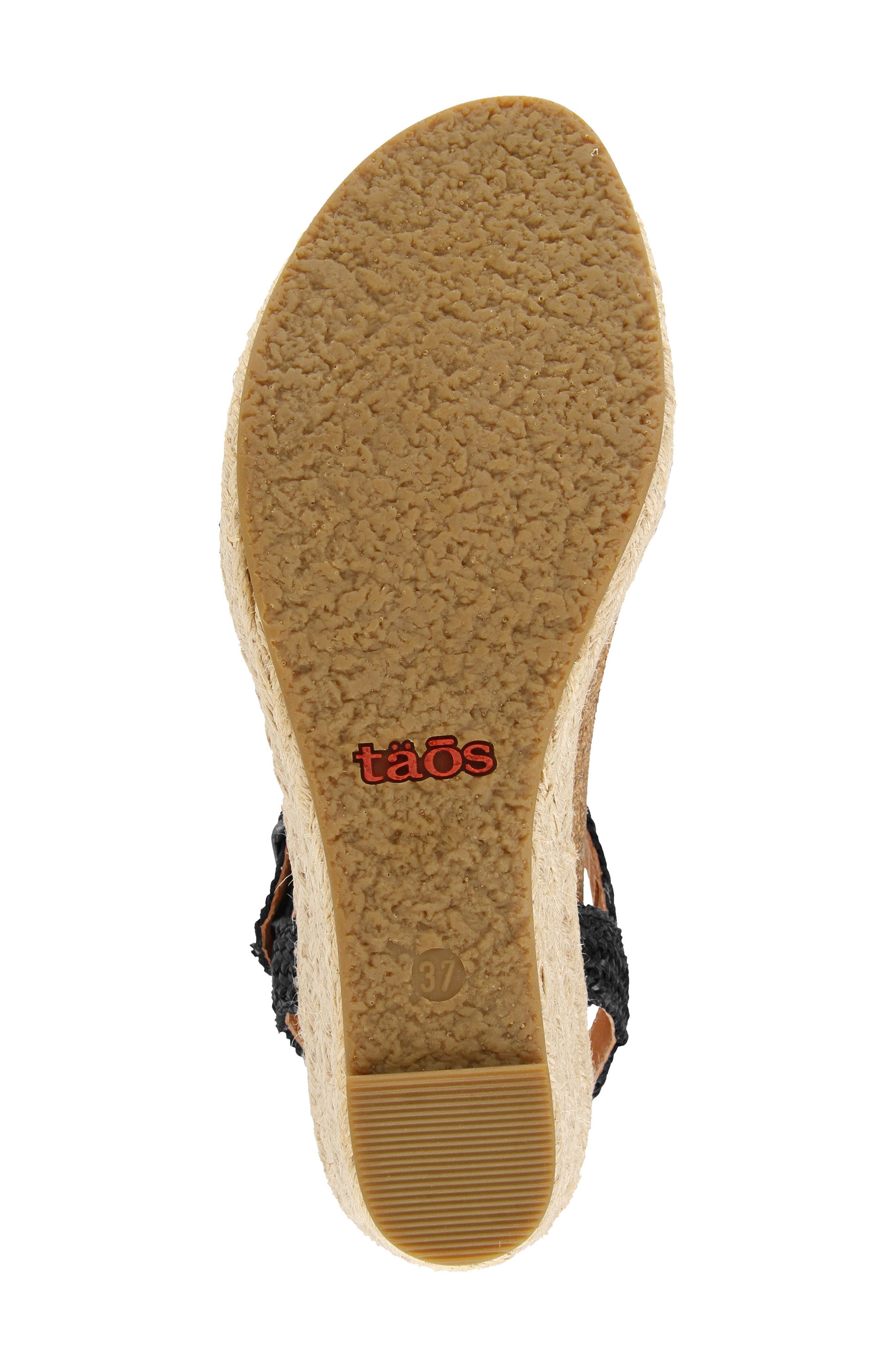 Taos Hey Jute Espadrille Wedge Sandal, Alternate, color, 