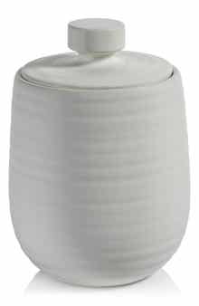 Azores Lidded Ceramic Vase
