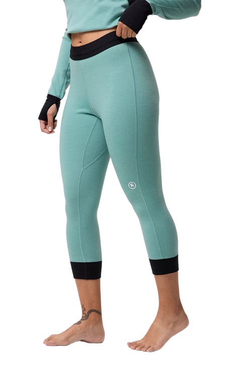 Cedars Rws Merino Mid-Wt Baselayer 3/4 Bottom - Women's