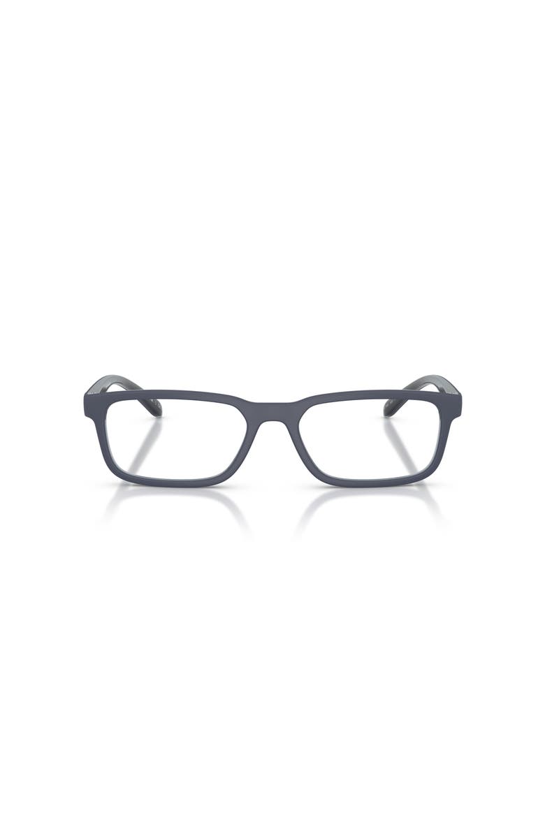 55mm Rectangle optical glasses, Alternate, color, Blue