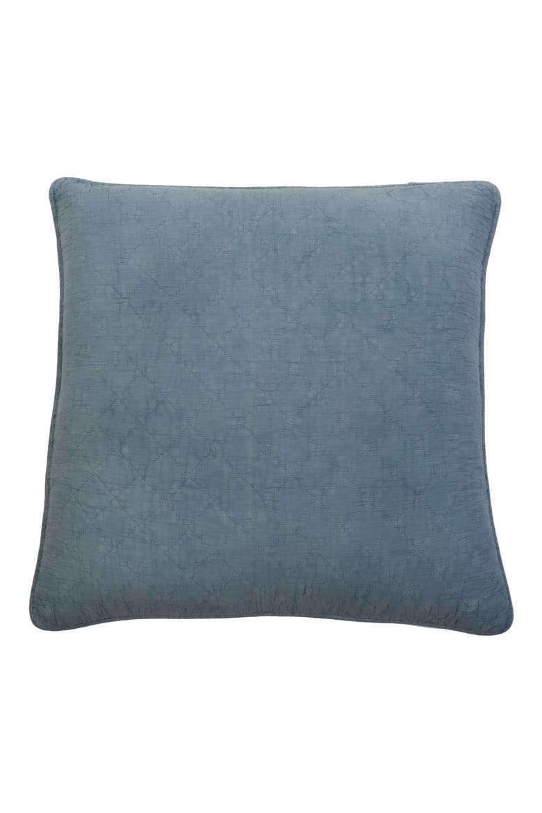 Huntington Euro Sham, Main, color, DUSTY BLUE