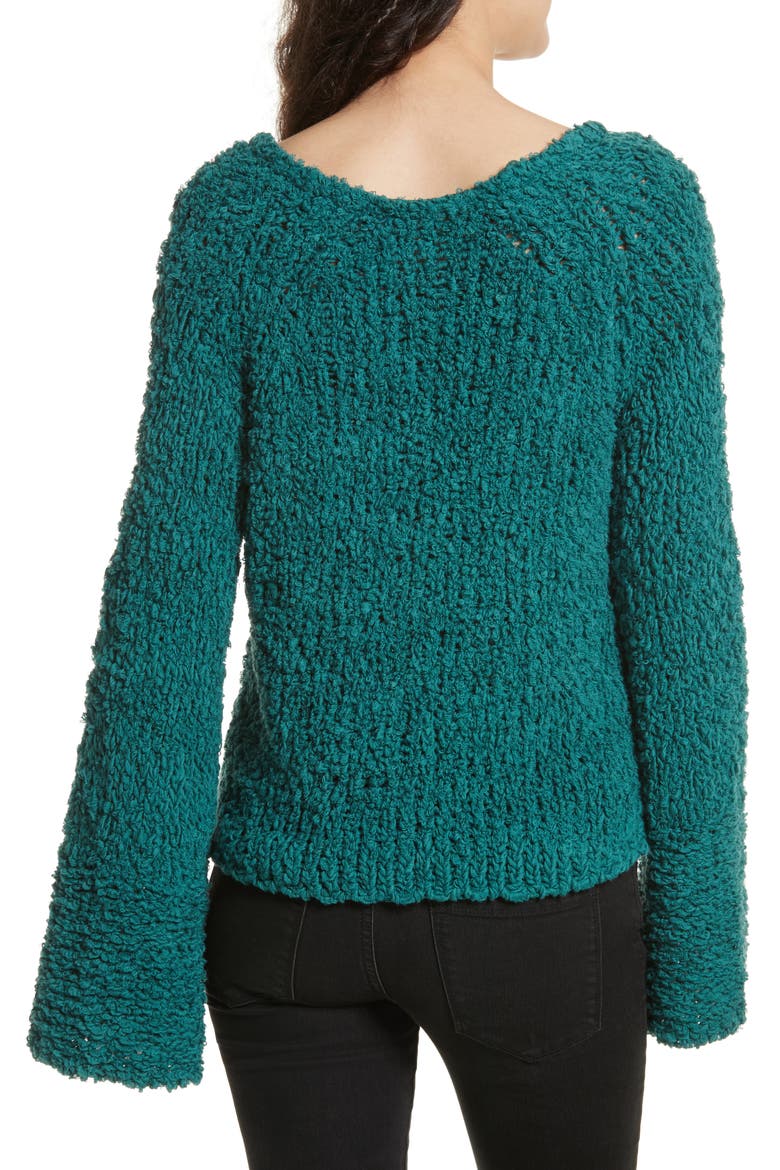 Sand Dune Sweater, Alternate, color, GREEN