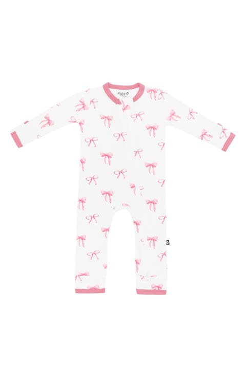 Bow Zip-Up Romper (Baby)