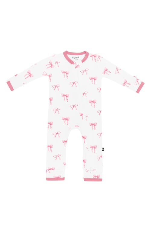 Kyte BABY Bow Zip-Up Romper  product
