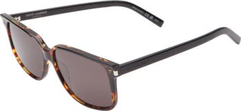 58mm Square Sunglasses