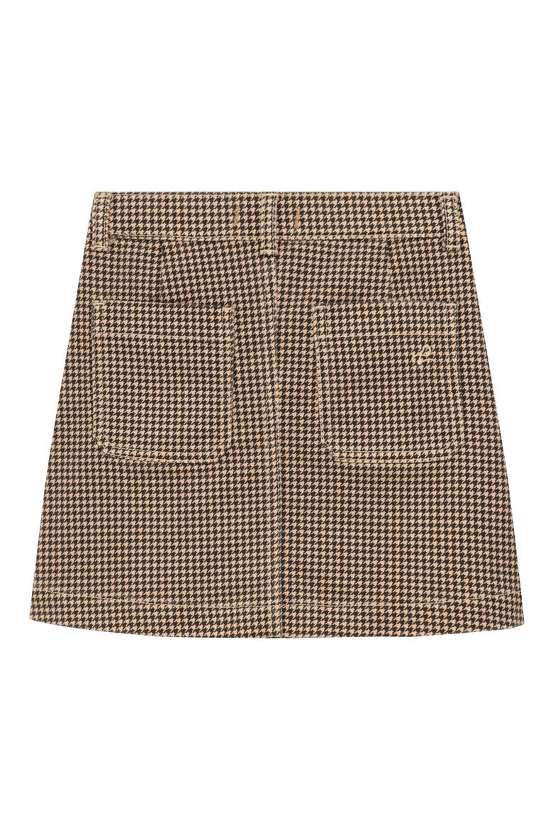 Kids' Jenny Houndstooth A-Line Miniskirt, Alternate, color, HOUNDSTOOTH