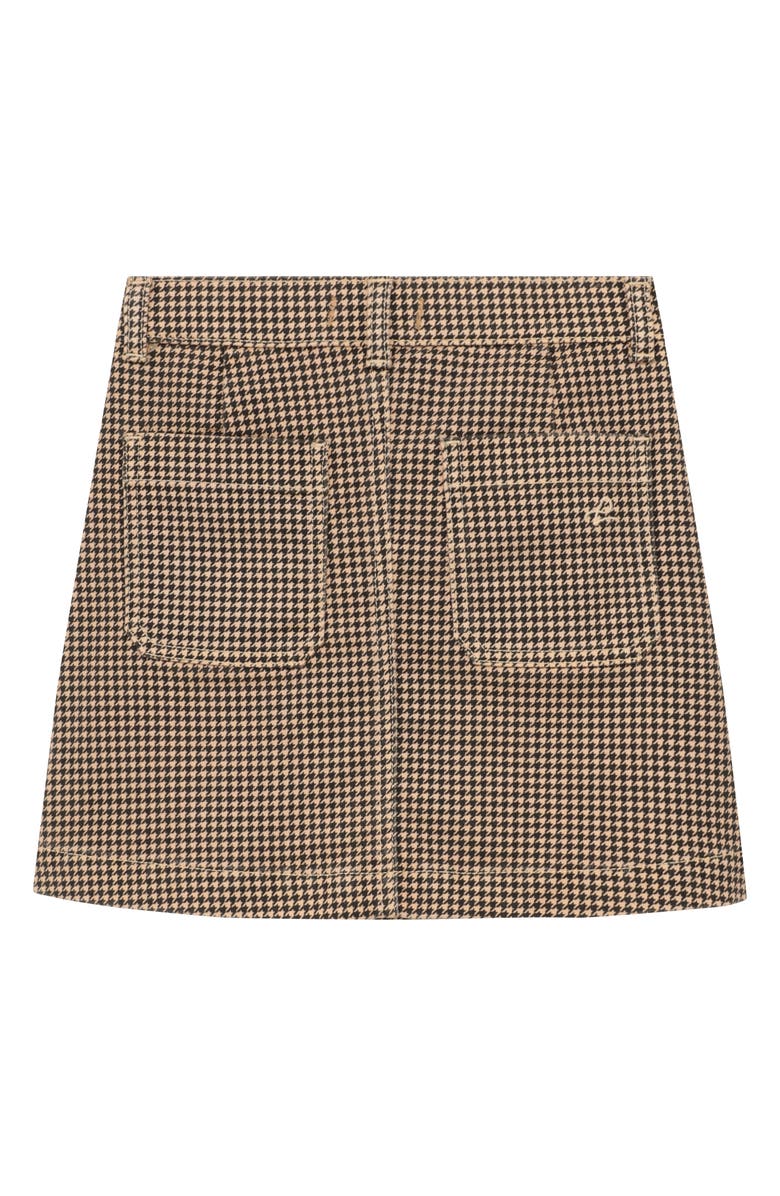 DL1961 Kids' Jenny Houndstooth Miniskirt, Alternate, color, 