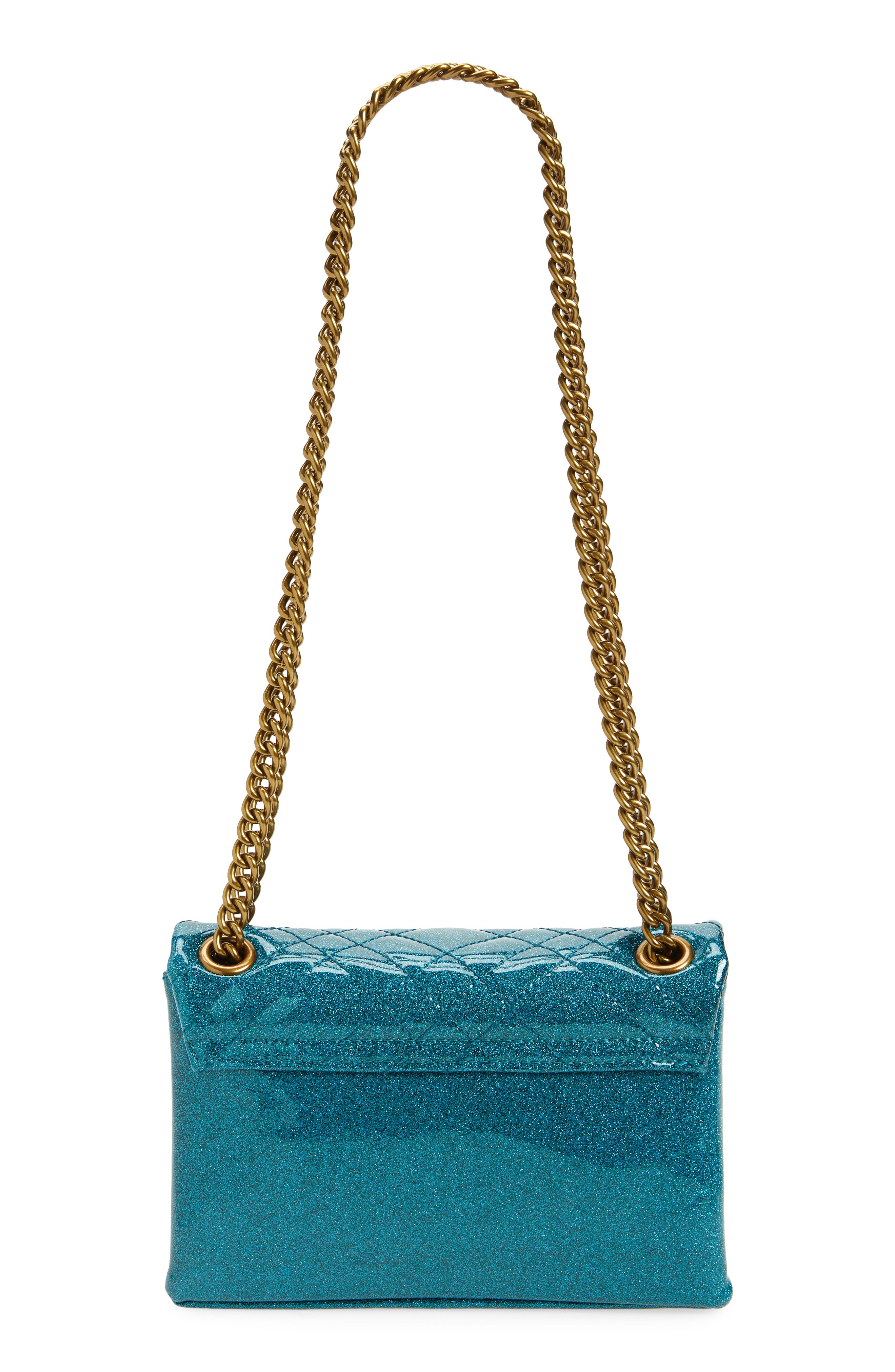 Kurt Geiger London Mini Brixton Glitter Shoulder Bag, Alternate, color, 
