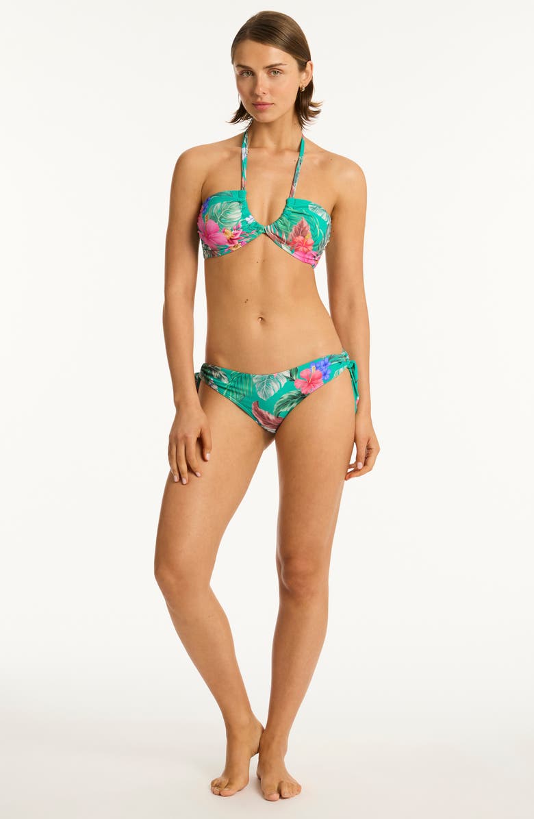 Sea Level Pacifico Halter Bandeau Bikini Top, Alternate, color,