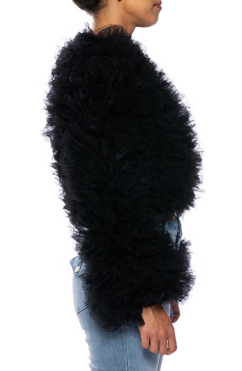 AZALEA WANG Tulle Jacket, Alternate, color,