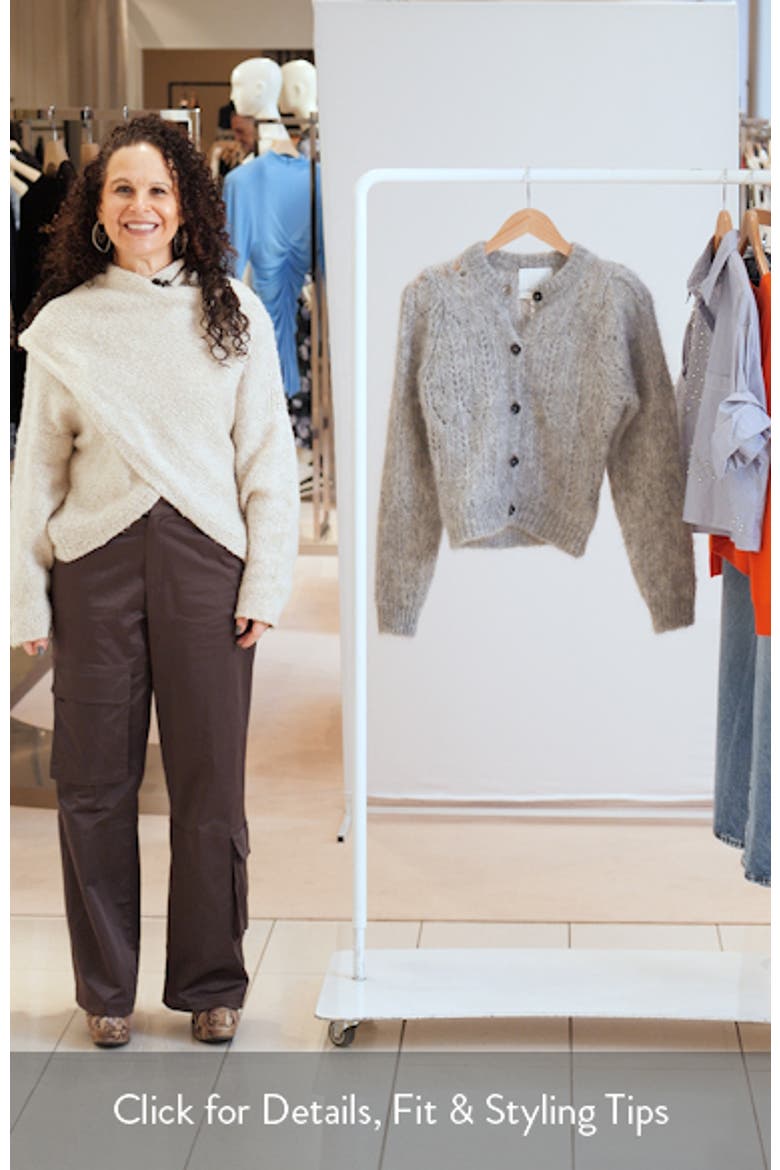 Odette Fuzzy Cardigan video