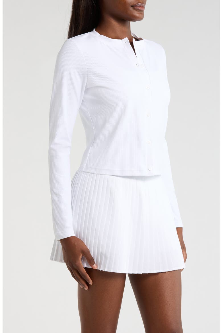 Rib Cardigan, Alternate, color, BRILLIANT WHITE