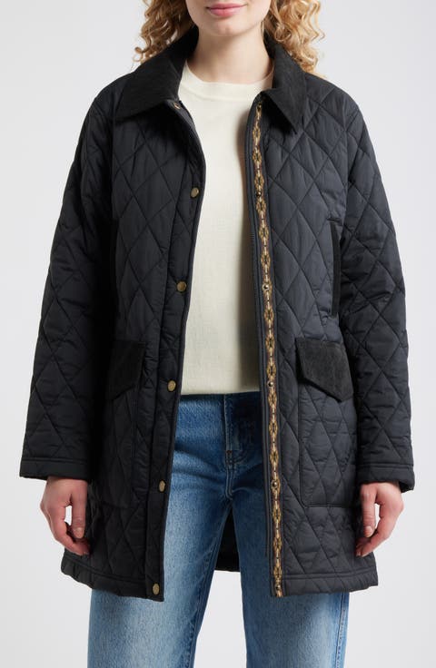 Sun River Quilted Field Coat