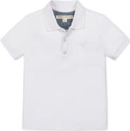 Hope & Henry Kids' Organic Short Sleeve Knit Pique Polo Shirt