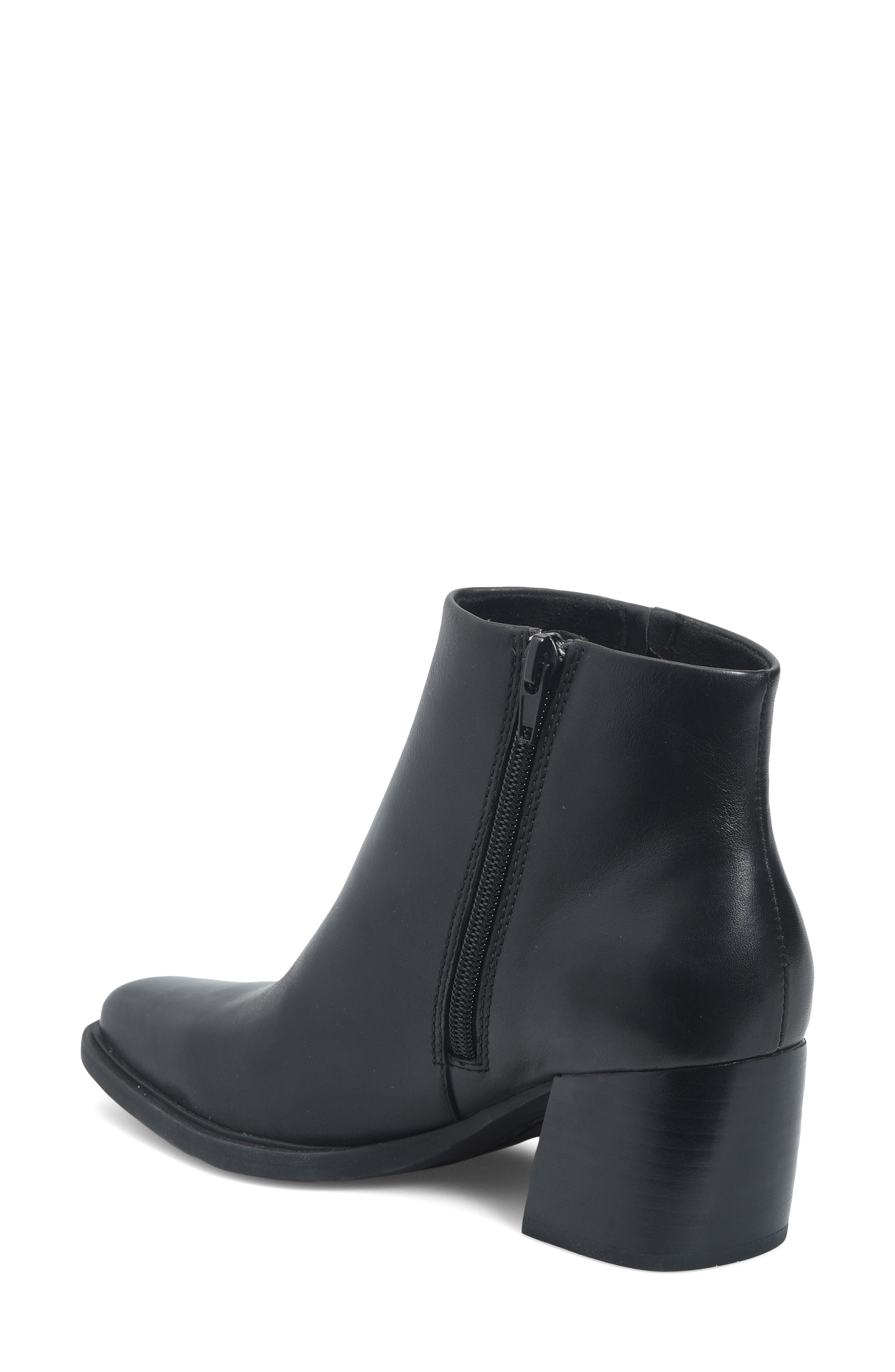 Børn Aiken Bootie, Alternate, color, Black Leather