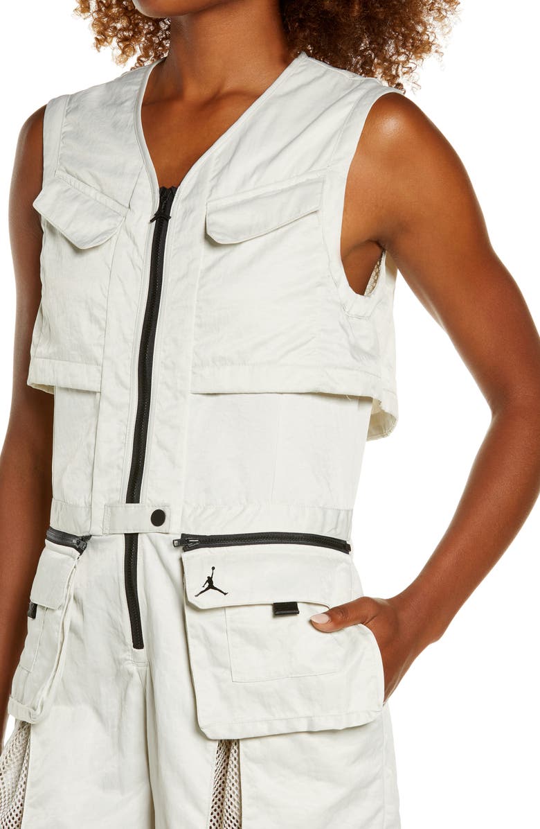 Jordan Heatwave Sleeveless Flight Suit Romper, Alternate, color, 
