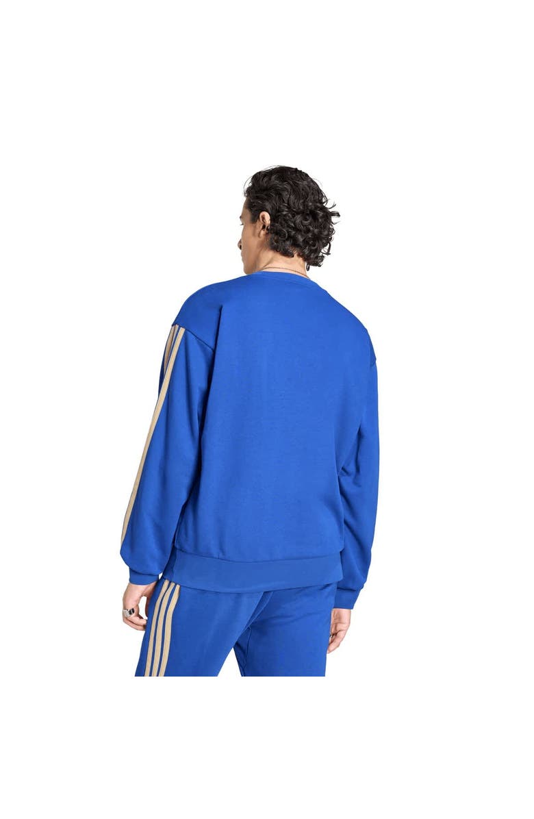 adidas Men's adidas Blue Italy National Team FIFA x World Cup Alphaskin Crewneck Sweatshirt, Alternate, color, Blue