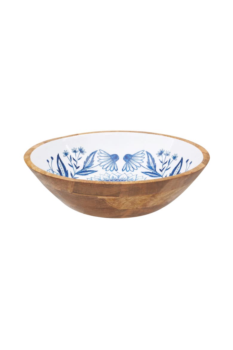 Blue Harvest Sunflower Bowl, Alternate, color, Blue
