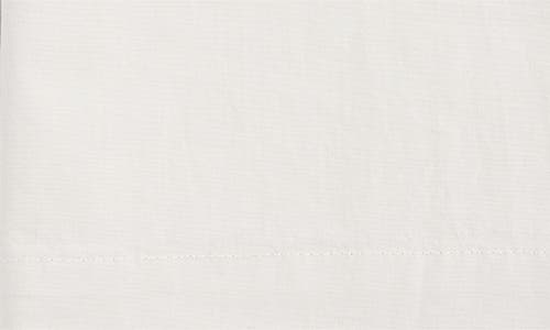 Parachute Set Of 2 Side Open Percale Cotton Pillowcases In White