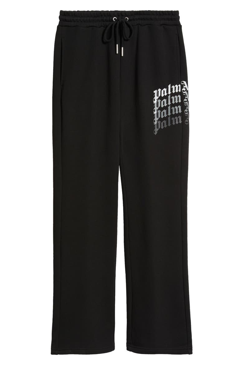 Logo Print Sweatpants, Main, color, BLACK BEAUTY
