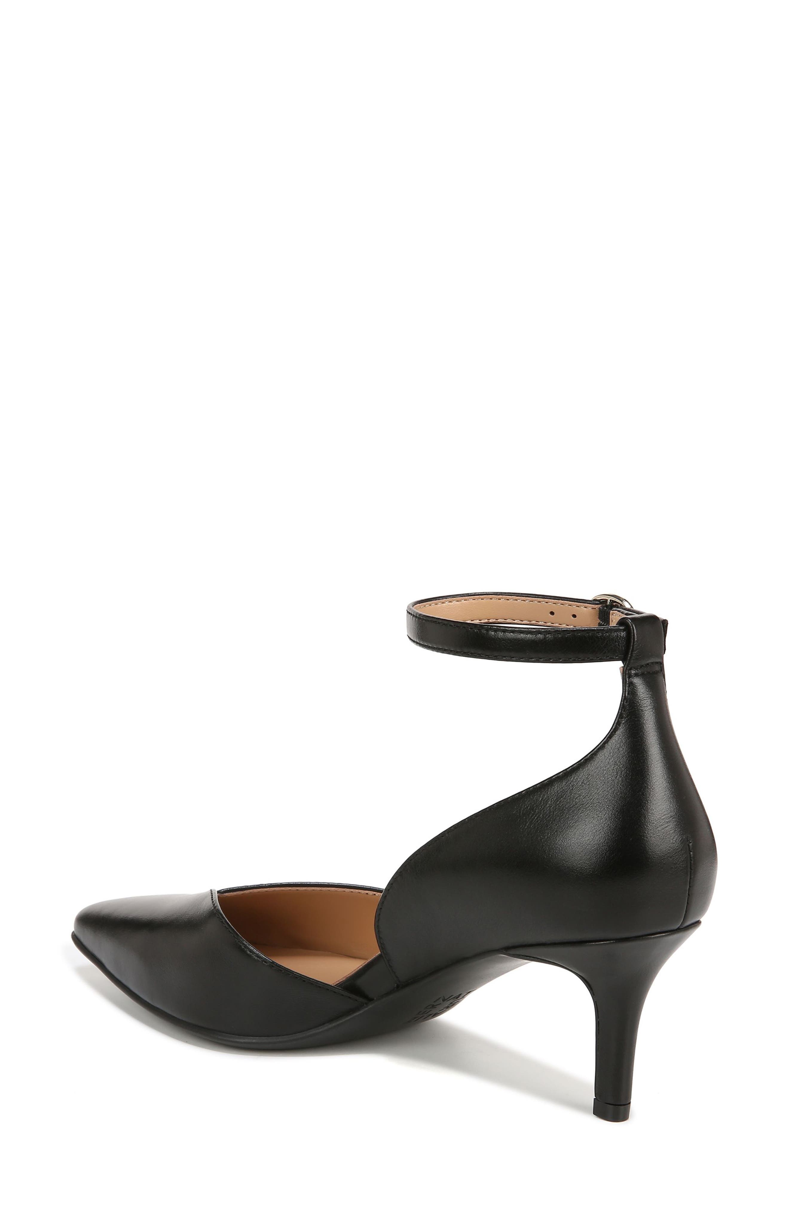 Naturalizer Evelyn Ankle Strap Pointed Toe Pump, Alternate, color, 