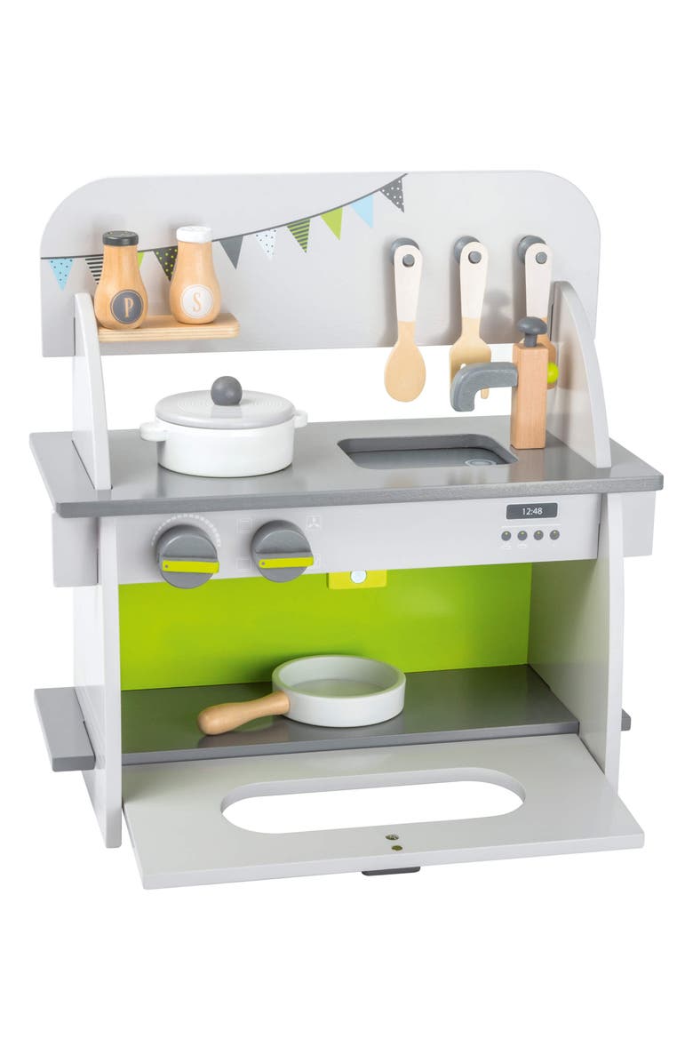 SMALL FOOT Compact Kitchen Playset, Main, color,