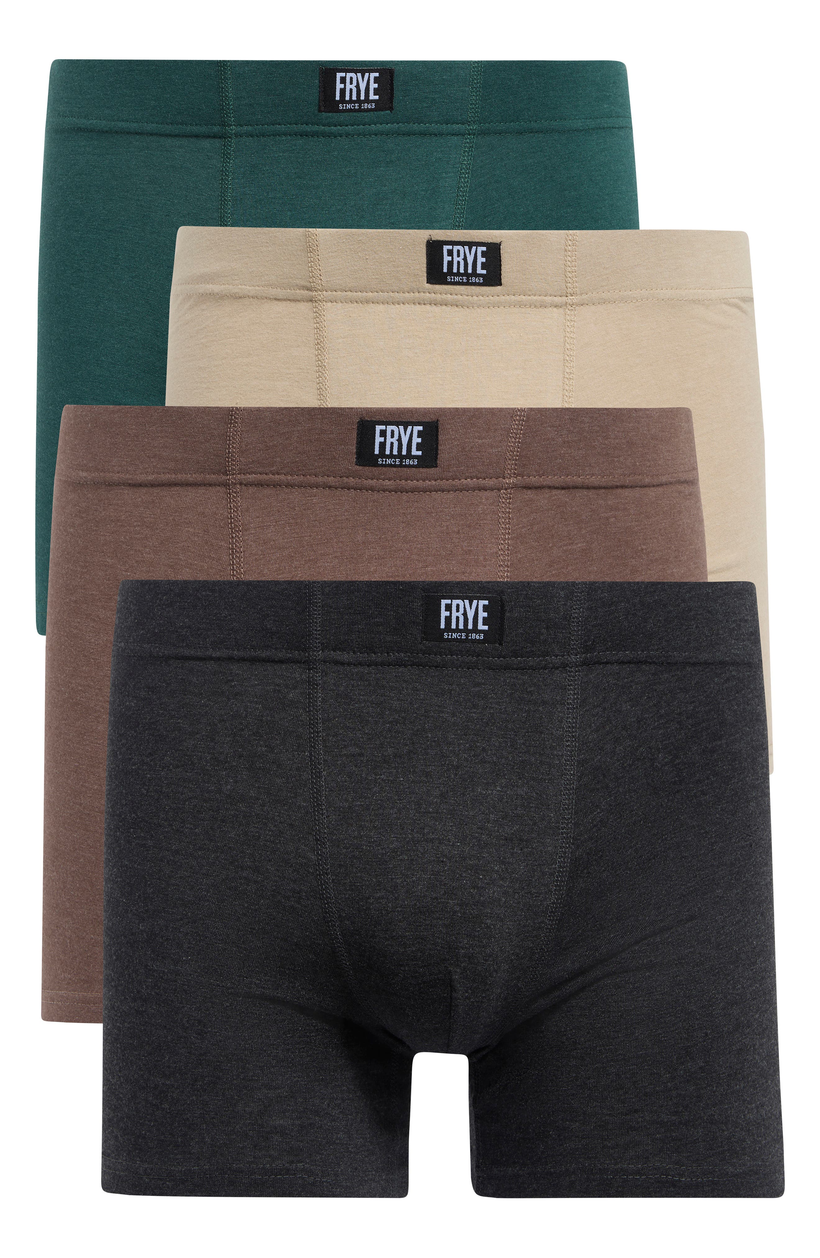 4-Pack Cotton Boxer Briefs